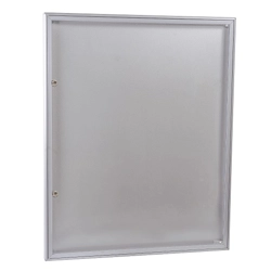 vendita online Bacheca porta avvisi 80x100 cm. in alluminio silver Cassette postali, bacheche e casellari Silmec